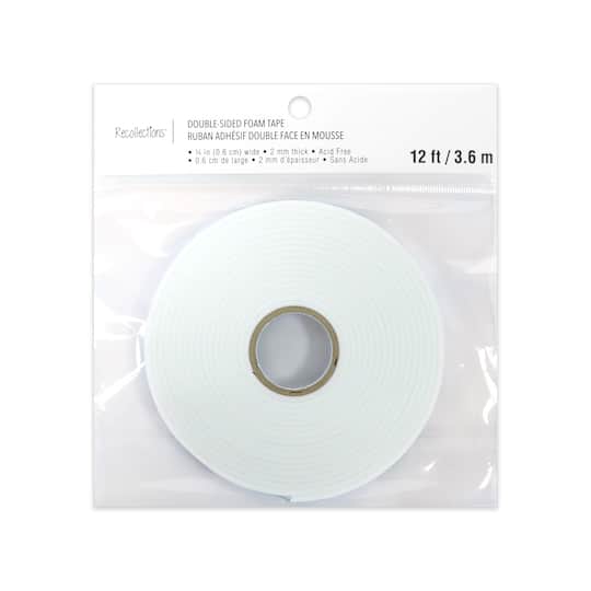 1 4 Double Sided Foam Tape By Recollections Michaels 1 4 Double Sided Foam Tape By Recollections Michaels